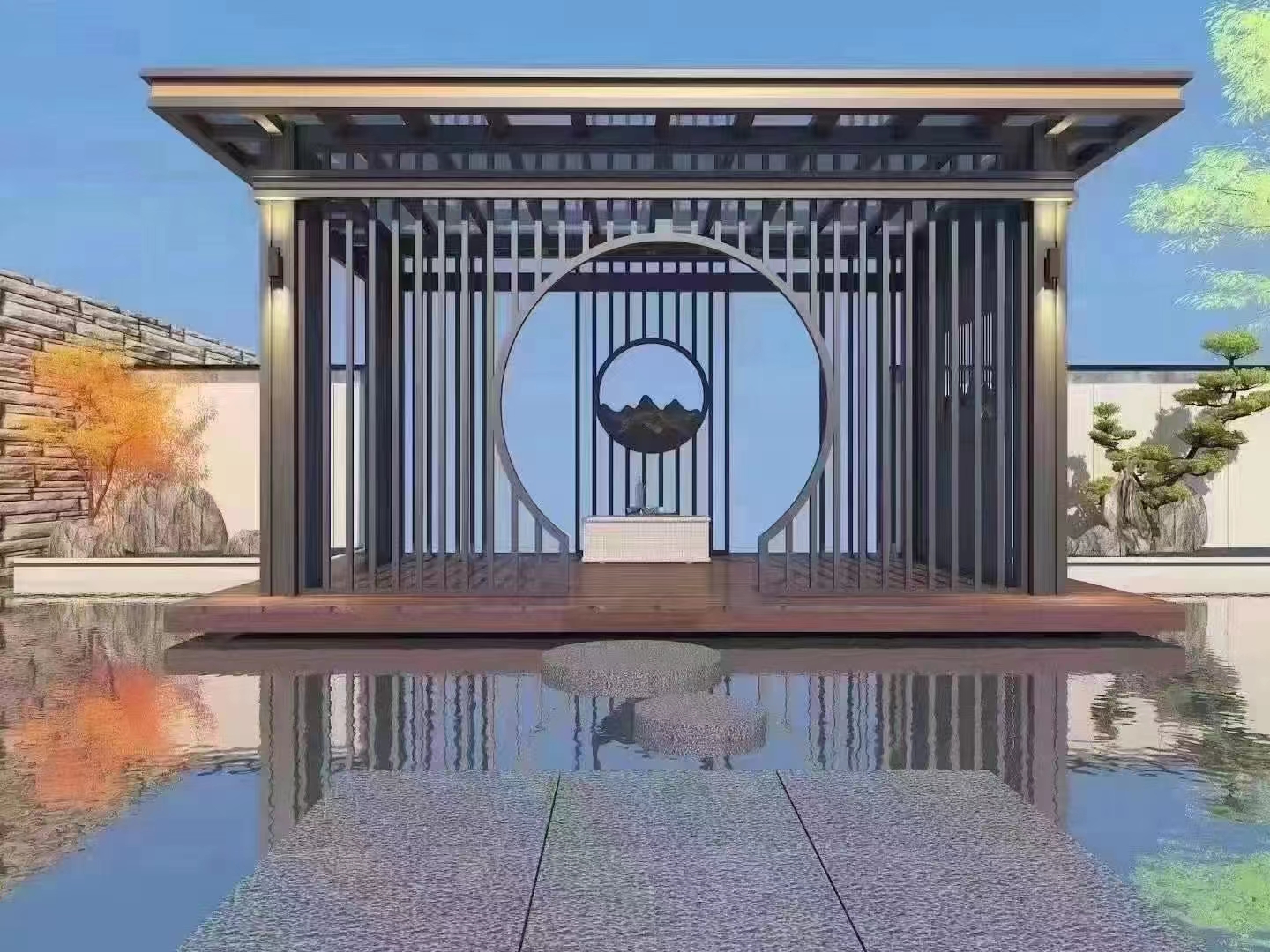 鋁合金涼亭